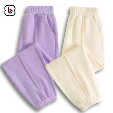 Quần nỉ jogger BabyloveGO QN006 - Dài, thể thao, cho bé trai & bé gái, 159.000₫