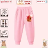 Quần Nỉ Thu Đông Cho Bé Trai Gái Capybara CIUCIU KID Cạp Chun Bo Gấu Da Cá Co Dãn Mềm 169k