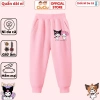 Quần Nỉ Thu Đông Kuromi Bé Gái CIUCIU KID Vải Nỉ Da Cá Mềm Ấm Size 9‑35kg Giá 169k 2