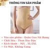 Quần nịt bụng cạp cao SAVILL N201 - Đai giảm mỡ sau sinh, chống cuộn, 153.000đ 4