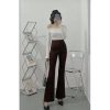 Quần Ống Loe Cạp Cao 1 Cúc Nhiều Màu Siêu Hách Dáng Giá 93.500đ 7