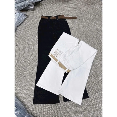 Quần ống loe dài nữ lưng cao co dãn kiểu lai cuốn thời trang Giảm giá 239k 5 Quần ống loe dài nữ lưng cao co dãn kiểu lai cuốn thời trang Giảm giá 239k 5