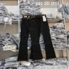 Quần ống loe dài nữ lưng cao co dãn kiểu lai cuốn thời trang Giảm giá 239k 8