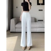 Quần ống loe nữ cạp cao 2 cúc vải co giãn dài siêu tôn dáng đẹp Giá 125.996 VND 6