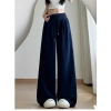 Quần ống rộng cạp to xu hướng 2.025 chất dày mịn không xù size 93-103cm 93.990đ 3