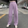 Quần ống rộng dài MIUMIU nữ công sở Đen Tím Trắng Nâu giá 119k giảm từ 144k 5
