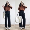 Quần ống rộng dáng suông dài - Straight Trousers ufo.thebasic giảm giá 268.400₫ 8