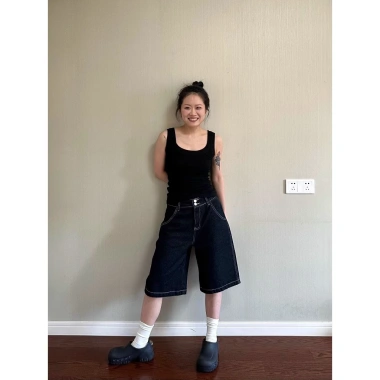 Quần Ống Rộng Denim 2.024 Nữ Phong Cách Mới, Thoáng Mát – Giá chỉ 154.856₫