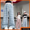 Quần ống rộng mỏng trẻ em LeTong 2.025 - Quần kẻ sọc thoải mái cho bé gái, giảm giá 203.796 VND