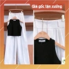 Quần ống rộng nữ lưng cao 2 khuy, chất tuyết mưa, nhiều màu – Dễ phối, 109k 4