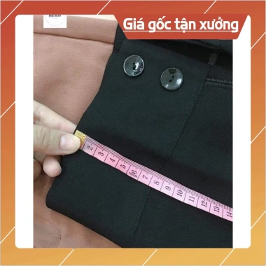 Quần ống rộng nữ lưng cao 2 khuy, chất tuyết mưa, nhiều màu – Dễ phối, 109k