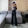 Quần ống rộng nữ lưng cao 2 khuy, chất tuyết mưa, nhiều màu – Dễ phối, 109k 9