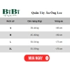Quần ống suông dáng loe vải Tây Âu Hàn Quốc cạp lưng cao, 3 màu đen nâu be, dài 90‑92cm - BiBi 8