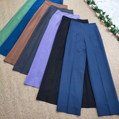 Quần ống suông nữ cạp cao - Quần tây công sở, ống rộng, chỉ 239.000đ 3 Quần ống suông nữ cạp cao - Quần tây công sở, ống rộng, chỉ 239.000đ 3