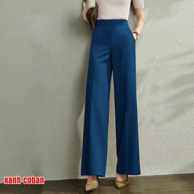 Quần ống suông nữ cạp cao - Quần tây công sở, ống rộng, chỉ 239.000đ 5 Quần ống suông nữ cạp cao - Quần tây công sở, ống rộng, chỉ 239.000đ 5
