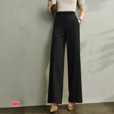 Quần ống suông nữ cạp cao - Quần tây công sở, ống rộng, chỉ 239.000đ