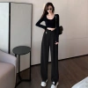 Quần ống suông nữ dài rộng cạp chéo 2 khuy lệch, vải tây ulzzang, chỉ 99.000đ 2