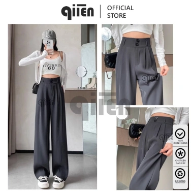 Quần Ống Suông Nữ Lưng Cao 2 Khuy Rộng Ống Phong Cách Công Sở HH06 148.500 VND 6 Quần Ống Suông Nữ Lưng Cao 2 Khuy Rộng Ống Phong Cách Công Sở HH06 148.500 VND 6