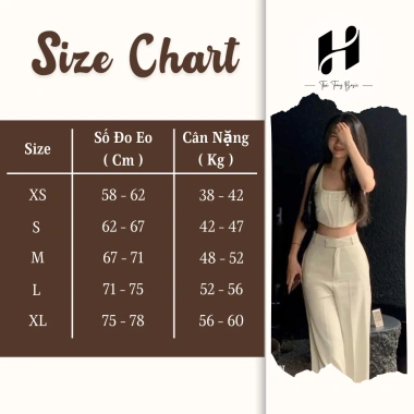 Quần ống suông nữ Rose Blackpink form đứng tôn dáng Cullotes công sở thời trang H Store giảm còn 130.000₫ 2