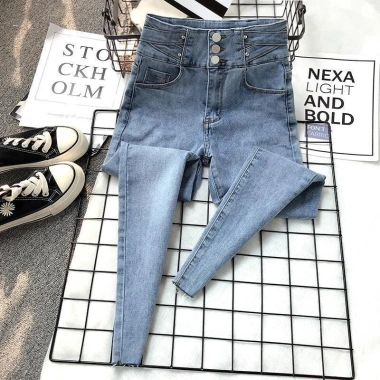 Quần Ren Ôm Hơn Cao Cấp Dài Mùa Xuân Nữ - Thẳng Thuốc Lạ Ống Đến Mắt Cá Chân, Phong Cách Jeans 7 Quần Ren Ôm Hơn Cao Cấp Dài Mùa Xuân Nữ - Thẳng Thuốc Lạ Ống Đến Mắt Cá Chân, Phong Cách Jeans 7