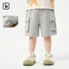 Quần short bé trai BabyloveGO QT004 - Đùi sooc túi, cạp chun co giãn, thoải mái, chỉ 129.000đ 5