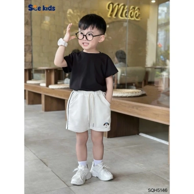 Quần short bé trai phối túi sành điệu, năng động, chất liệu cao cấp, mềm mại, thấm hút mồ hôi - Giá 135.000₫ 2