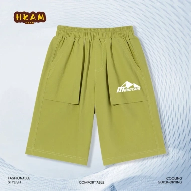 Quần short công sở bé trai vải mềm mại, thiết kế hiện đại, in đỉnh núi - 226.800đ 8