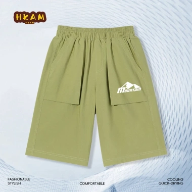 Quần short công sở bé trai vải mềm mại, thiết kế hiện đại, in đỉnh núi - 226.800đ 9