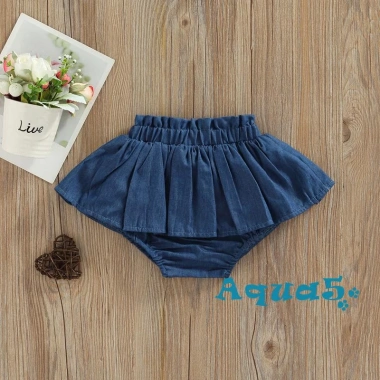 Quần Short Denim Lưng Thun Xếp Ly Xinh Xắn Cho Bé Gái - Giá Ưu Đãi 147,312₫
