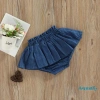 Quần Short Denim Lưng Thun Xếp Ly Xinh Xắn Cho Bé Gái - Giá Ưu Đãi 147,312₫ 9