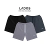 Quần short dù nam co giãn LADOS 14.086, dây rút, túi khóa kéo, phù hợp chạy bộ và tập gym - Giá chỉ 86.000 VND