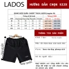 Quần short dù nam co giãn LADOS 14.086, dây rút, túi khóa kéo, phù hợp chạy bộ và tập gym - Giá chỉ 86.000 VND 2