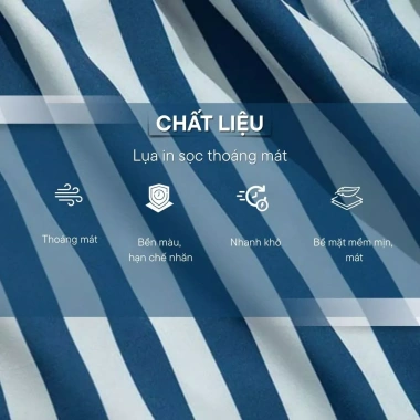 Quần short đùi lụa kẻ sọc LADOS-4.186 lưng chun co giãn, mùa hè thoải mái mặc nhà 4