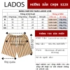 Quần short đùi lụa kẻ sọc LADOS-4.186 lưng chun co giãn, mùa hè thoải mái mặc nhà 7