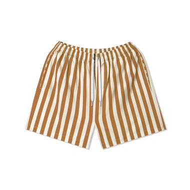 Quần short đùi lụa kẻ sọc LADOS-4.186 lưng chun co giãn, mùa hè thoải mái mặc nhà 9
