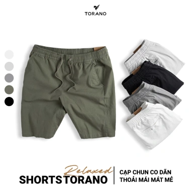 Quần short đũi nam TORANO cạp chun thoáng mát, form chuẩn, giảm giá 292.5k 3