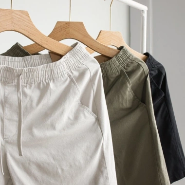 Quần short đũi nam TORANO cạp chun thoáng mát, form chuẩn, giảm giá 292.5k 9
