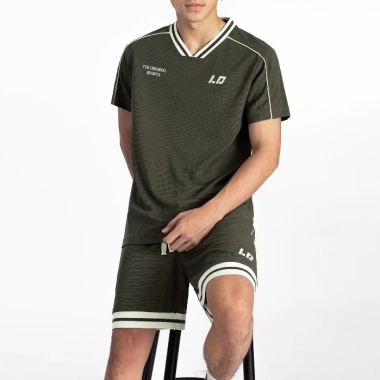 Quần short đùi thể thao nam LADOS-4.137 vải thun tổ ong nhí phối viền trẻ trung Giá 144.000đ 6