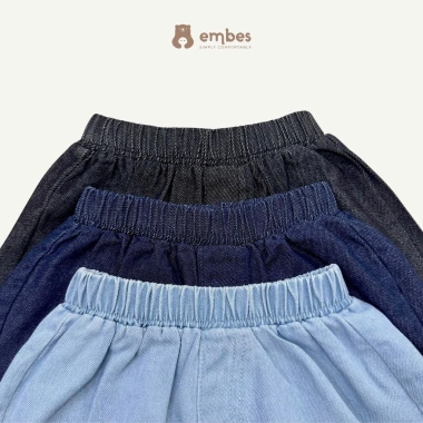 Quần short jean bé cộc mềm thoáng mát size 8-18kg giá chỉ 99.000₫ 2