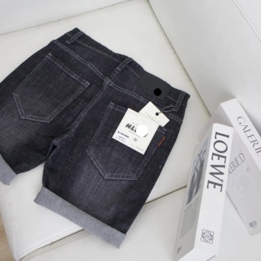 Quần Short Jean Nam Cao Cấp JS119 – Ngắn Trên Gối, Chống Bay Màu, Co Giãn, Dày Dặn, Thoải Mái Hè – 155.000₫ 5