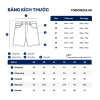 Quần short jean nam ICONDENIM co dãn classic form regular - Giá chỉ 335.000₫ 9