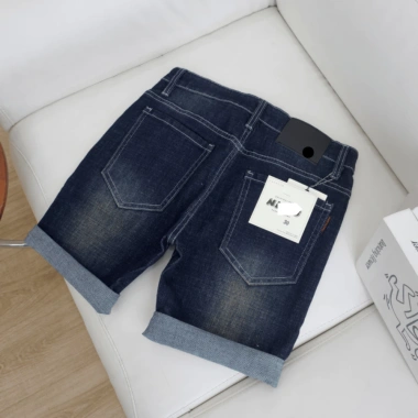 Quần Short Jean Nam JS124 - Form Ngắn, Chống Bay Màu, Co Giãn, Thoải Mái Hè 3 Quần Short Jean Nam JS124 - Form Ngắn, Chống Bay Màu, Co Giãn, Thoải Mái Hè 3