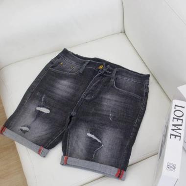 Quần Short Jean Nam JS124 - Form Ngắn, Chống Bay Màu, Co Giãn, Thoải Mái Hè 6 Quần Short Jean Nam JS124 - Form Ngắn, Chống Bay Màu, Co Giãn, Thoải Mái Hè 6