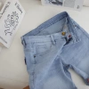 Quần short jean nam JS127 Form ngắn trên gối, chống bay màu, co giãn, dày dặn, thoải mái hè - 155.000 VND 9