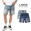 Quần Short Jean Nam LADOS-4.183 - Chất jean cao cấp, đứng form, phong cách trẻ trung, giá ưu đãi 199.000₫