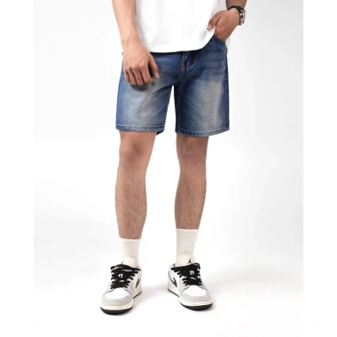 Quần Short Jean Nam LADOS-4.183 - Chất jean cao cấp, đứng form, phong cách trẻ trung, giá ưu đãi 199.000₫
