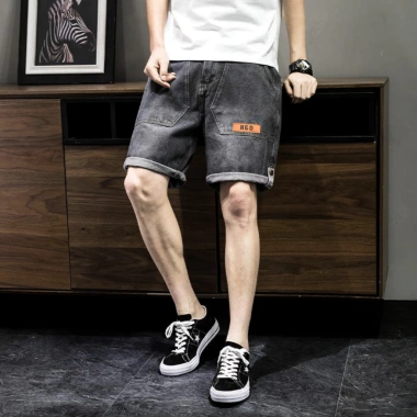 Quần short jean nam ống suông cạp thường cúc bấm điều chỉnh chiều dài QJ03 H&D - Giá ưu đãi 169k 3 Quần short jean nam ống suông cạp thường cúc bấm điều chỉnh chiều dài QJ03 H&D - Giá ưu đãi 169k 3