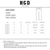 Quần short jean nam ống suông cạp thường cúc bấm điều chỉnh chiều dài QJ03 H&D - Giá ưu đãi 169k 9