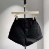 Quần short jean nữ cao cạp form ôm túi lai to siêu co giãn Hotgirl SML 159k 5