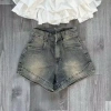 Quần short jean nữ cao cạp form ôm túi lai to siêu co giãn Hotgirl SML 159k 9